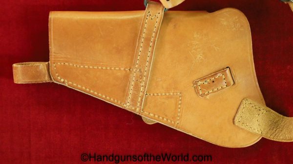Colt, 1911A1, Shoulder Holster, WWII, Era, Tan, leather, US, Boyt, Original, Collectible, WW2, Holster, Shoulder, 1911, 45, .45, WW2, Handgun, Pistol