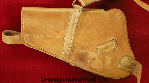 Colt, 1911A1, Shoulder Holster, WWII, Era, Brown, leather, boyt, Original, Collectible, 1911, .45, 45, Shoulder, Holster, WWII, WW2, Handgun, Pistol