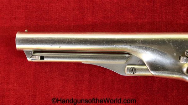Colt 1862 Police, .36 Caliber, Factory Nickel with Ivory Grips - Image 16