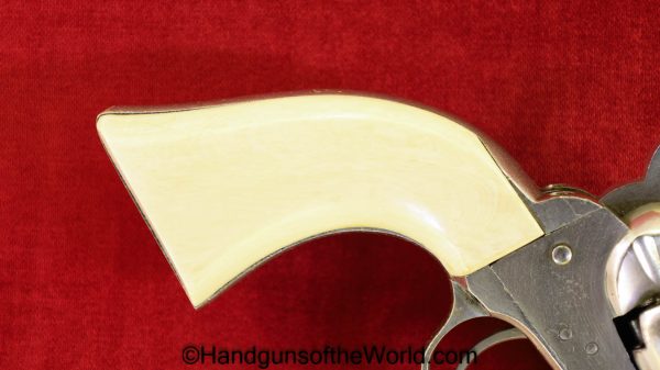 Colt 1862 Police, .36 Caliber, Factory Nickel with Ivory Grips - Image 19