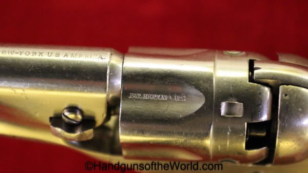 Colt 1862 Police, .36 Caliber, Factory Nickel with Ivory Grips - Image 21