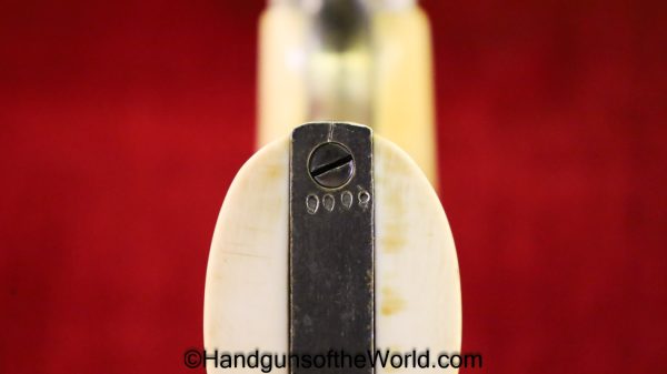 Colt 1862 Police, .36 Caliber, Factory Nickel with Ivory Grips - Image 24