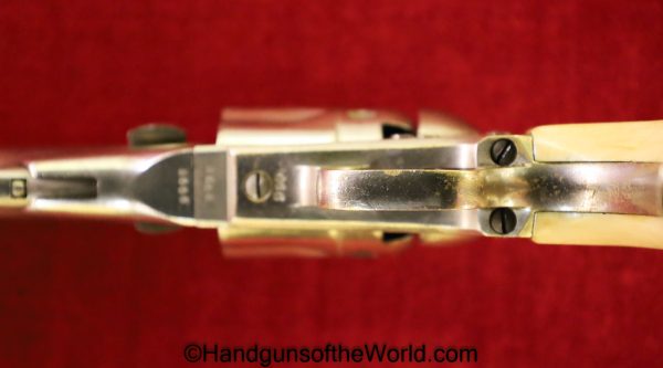 Colt 1862 Police, .36 Caliber, Factory Nickel with Ivory Grips - Image 7