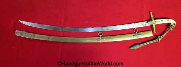 British, 1831, General Officers, Mameluke, Sword, English, Original, Collectible, Etched, Ivory, Gold, General, Officer, Officers, UK, England, Britain