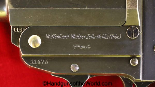 Walther, Herr, Flare Pistol, 26.5mm, All Steel, Long Barrel, German, Germany, Flare, Pistol, Handgun, Non-FFL, Non FFL, 26.5, Weimar, WWII, WW2