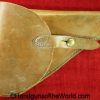 French, 1892, Revolver, Holster, Brown, leather, Original, Collectible, France, Model, Handgun, Pistol, WWI, WW1, Vintage, Period, Real, Old, Lebel
