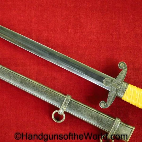 German, Army, Officers, Dagger, E&F Horster, Officer, Herr, Germany, WWII, WW2, Original, Collectible, Knife, with Scabbard, Horster, E&F