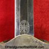 German, Army, Officers, Dagger, E&F Horster, Officer, Herr, Germany, WWII, WW2, Original, Collectible, Knife, with Scabbard, Horster, E&F