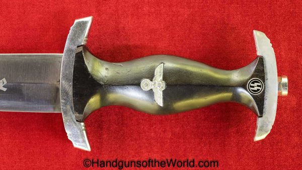 German 1938 SS Dagger, Gustav Spitzer with Hanger - Image 2