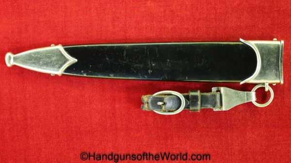 German 1938 SS Dagger, Gustav Spitzer with Hanger - Image 9