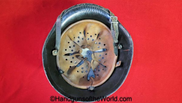 German Fire/Police Helmet WWII Issue - Image 6