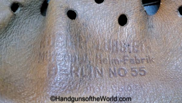 German Fire/Police Helmet WWII Issue - Image 8