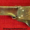 Hi-Standard, Supermatic, Pistol, Holster, Brown, leather, floral tooling, red Head, Colt, Woodsman, Hi Standard, Original, Collectible, High Standard