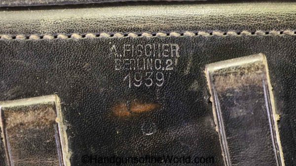 Luger P.08 Holster, German Police Dated 1939 - Image 7