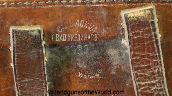 Luger P.08 Holster, German WWII Dated 1939 - Image 7