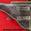 Luger, P.08, Holster, WWI, Dated, 1915, Brown, leather, Hugo Heitzel & Co-Berlin, Original, Collectible, German, Germany, WW1, P08, P 08, P-08, Pistol