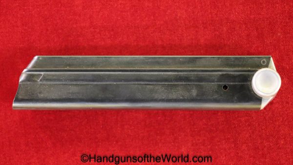 Luger, P.08, Holster, Police, Dated, 1941, Mint, black, leather, hard shell, pattern, otto Sindel-Berlin, eagle B, E/B, Original, Collectible, WWII, WW2