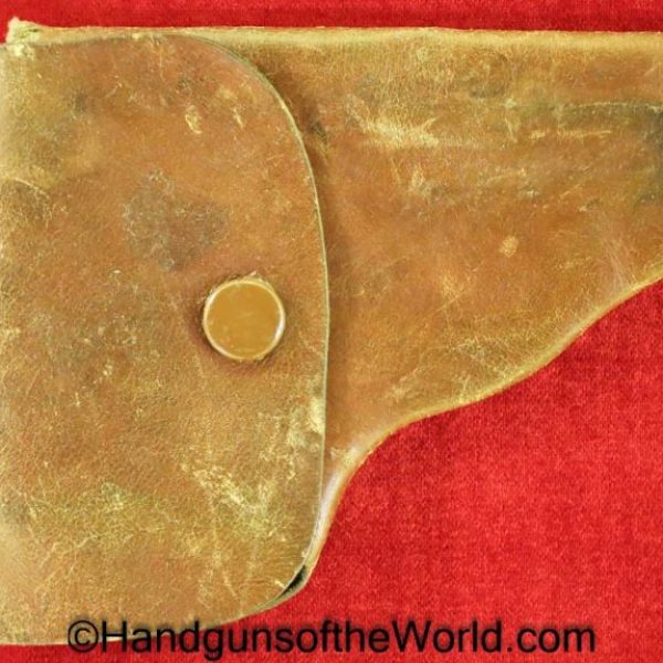 Menz, Model II, Holster, Brown, leather, Model 2, Original, Collectible, German, Germany, Period, Vintage, Handgun, Hand gun, Pistol, VP, Vest Pocket