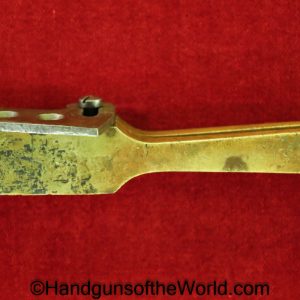 Colt, Bullet Mold, .36, Caliber, brass, straight legs, squared spruce Cutter, Original, Collectible, 36, Bullet, Mold, Lead, Old, Vintage, Real, Period