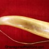Powder, Horn, Brass, Engraved, End Cap, Original, Collectible, English, British, England, Britain, Old, Vintage, Real, Blackpowder, Black powder, BP