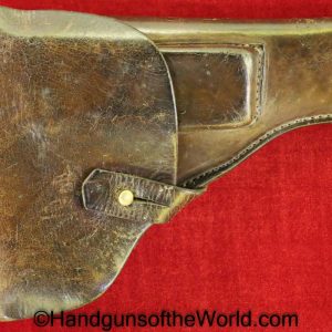 Russian, TT-33, Holster, WWII, Era, Brown, leather, Original, Collectible, TT33, TT, 33, Tokarev, Handgun, Pistol, WW2, Soviet, USSR, Soviet Union, Russia