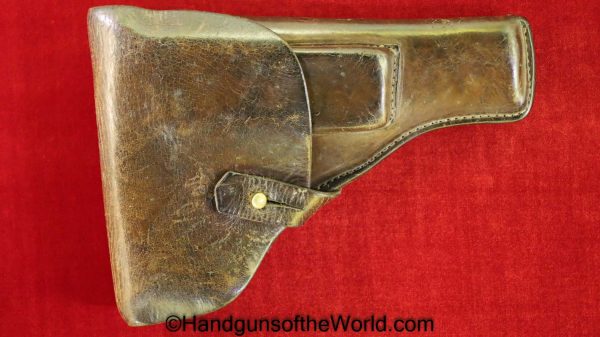 Russian, TT-33, Holster, WWII, Era, Brown, leather, Original, Collectible, TT33, TT, 33, Tokarev, Handgun, Pistol, WW2, Soviet, USSR, Soviet Union, Russia