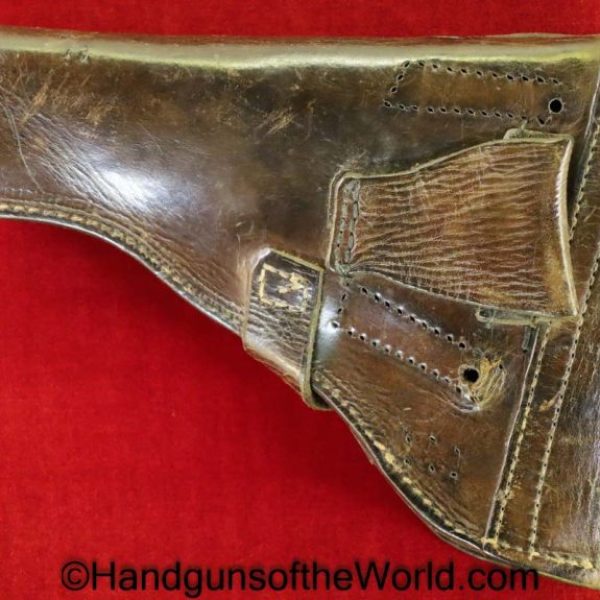 Russian, TT-33, Holster, WWII, Era, Brown, leather, Original, Collectible, TT33, TT, 33, Tokarev, Handgun, Pistol, WW2, Soviet, USSR, Soviet Union, Russia