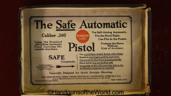 Remington Model 51, .380 Caliber with Box - Image 14