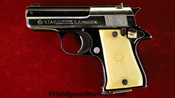 Star, HK, Lancer, .22, Dual Tone, with Box, Boxed, 1965, Spain, Spanish, Handgun, Pistol, C&R, Collectible, Pocket, VP, Vest Pocket, 22, Hand gun