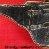 Walther, P-38, Holster, German, Dated, 1942, Black, leather, hard shell, DKK 42, WaA, Germany, WWII, WW2, Original, Collectible, P38, P.38, P 38, dkk, 42