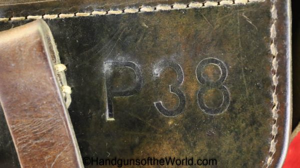 Walther P-38 Holster, German Dated 1943 - Image 7