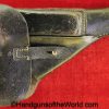 Walther, P-38, Holster, German, Dated, 1944, Black, leather, pebble grain, breakaway, CXB, 4, Germany, WWII, WW2, Original, Collectible, P38, P.38, P 38