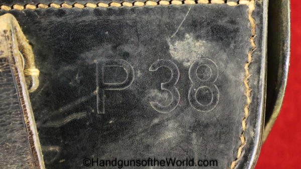 Walther P-38 Holster, WWII Dated 1941 - Image 7