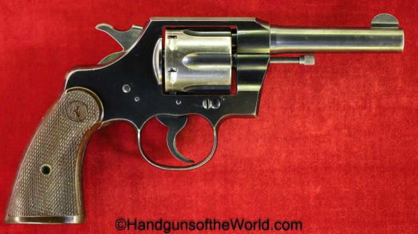 Colt, Official Police, .38 Special, US, Military, with Holster, 1943, Handgun, Revolver, C&R, Collectible, 38, .38, Special, WWII, WW2, Hand gun, Americana