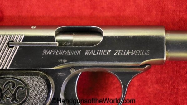 Walther, Model 7, 6.35mm, Late Variation, Model VII, 7, Model, VII, German, Germany, Handgun, Pistol, C&R, Collectible, VP, Vest Pocket, 25, .25, acp, auto