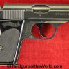 Walther, PPk, 7.65mm, German, WWII, Late-War, WW2, Germany, Handgun, Pistol, C&R, Collectible, Pocket, 7.65, 32, .32, acp, auto, Late War, Military, WaA359