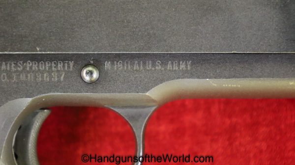 Colt 1911A1, Remington Rand, .45acp, US Army Issue, Type II - Image 18