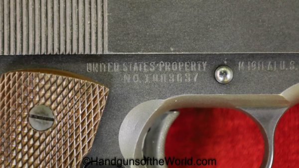 Colt 1911A1, Remington Rand, .45acp, US Army Issue, Type II - Image 19