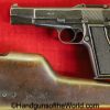 Inglis, MKI*, High Power, 9mm, Canadian, with Stock Rig, Stocked, with Stock, Canada, Handgun, Pistol, C&R, Collectible, BHP, Hi Power, Hi-Power, WWII, WW2