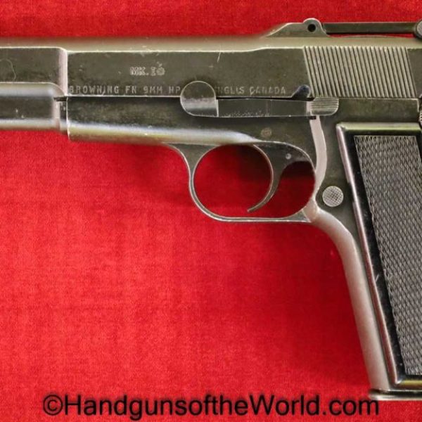 Inglis, MKI*, High Power, 9mm, Canadian, with Stock Rig, Stocked, with Stock, Canada, Handgun, Pistol, C&R, Collectible, BHP, Hi Power, Hi-Power, WWII, WW2