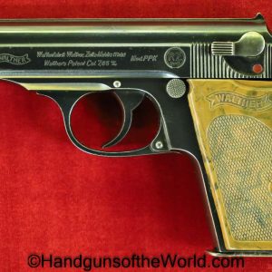 Walther, PPk, 7.65mm, RZM, Slide Legend, 1935, Handgun, Pistol, C&R, Collectible, German, Germany, Pocket, 32, .32, acp, auto, 7.65, NSDAP, WWII, WW2