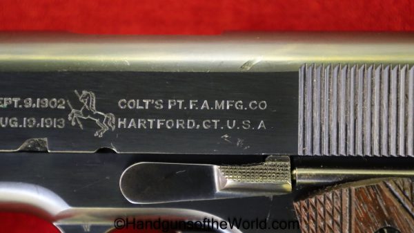 Colt, Government Model, 1911, .45 acp, 1920, Outstanding, Handgun, Pistol, C&R, Collectible, 45, .45, acp, auto, Americana, America, USA, US, American