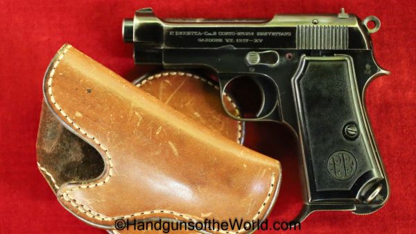 Beretta,1934, .380, Italian, Military, with Holster, RE, 1937, Handgun, Pistol, C&R, Collectible, 380, acp, auto, Italy, WWII, WW2, Hand gun, Pocket