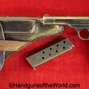 FN, Browning, 1922, 7.65mm, French, Navy, Full Rig, Naval, France, 1932, Handgun, Pistol, C&R, Collectible, Belgian, Belgium, 32, .32, acp, auto, 7.65