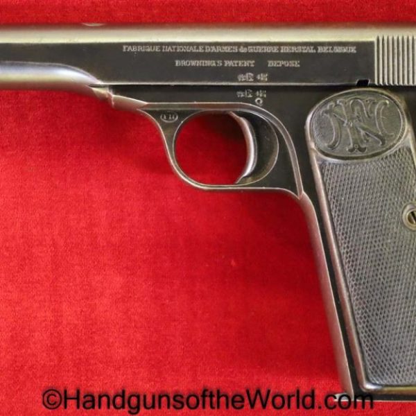 FN, Browning, 1922, 7.65mm, French, Navy, Full Rig, Naval, France, 1932, Handgun, Pistol, C&R, Collectible, Belgian, Belgium, 32, .32, acp, auto, 7.65