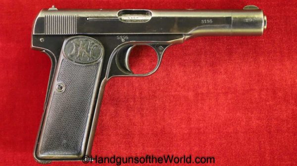 FN, Browning, 1922, 7.65mm, French, Navy, Full Rig, Naval, France, 1932, Handgun, Pistol, C&R, Collectible, Belgian, Belgium, 32, .32, acp, auto, 7.65