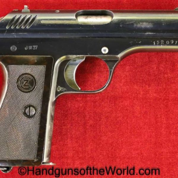 CZ-24, .380, Dated, 1937, Czech, Czechoslovakia, WWII, WW2, CZ, 24, CZ24, CZ 24, Handgun, Pistol, C&R, Collectible, acp, auto, 380, Hand gun, Pocket