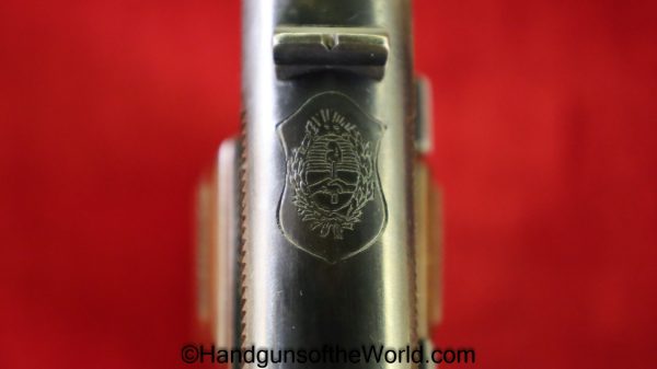 FN, Browning, Hi-Power, 9mm, Argentine Contract, Buenos Aires, Police, with Box, Boxed, Argentine, Argentina, Contract, High Power, 1961, Belgian, Belgium