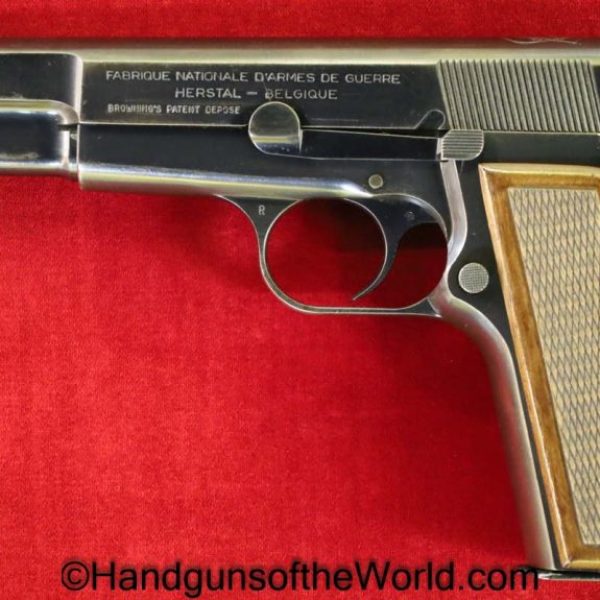 FN, Browning, Hi-Power, 9mm, Argentine Contract, Buenos Aires, Police, with Box, Boxed, Argentine, Argentina, Contract, High Power, 1961, Belgian, Belgium