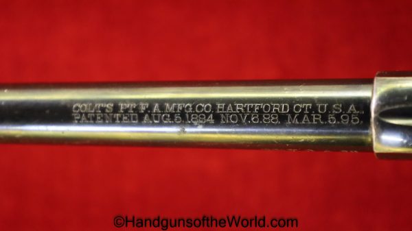 Colt 1901 US Army .38 Caliber Revolver - Image 15
